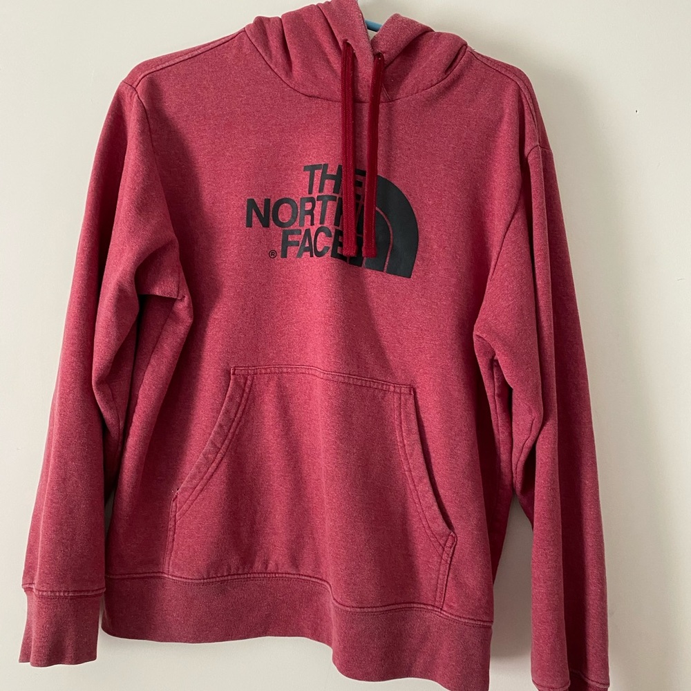 North Face hooded sweatshirt